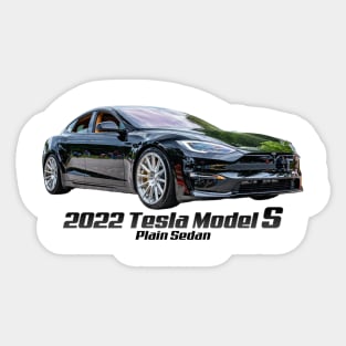 2022 Tesla Model S Plaid Sedan Sticker